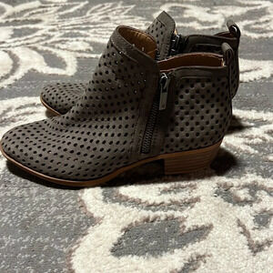 Lucky brand ankle booties. Excellent condition.